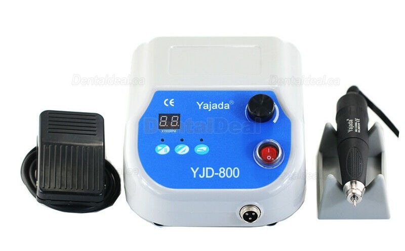 Yajiada&reg; YJD-800 Brushless Dental Micromotor Polisher with 50K RPM Handpiece
